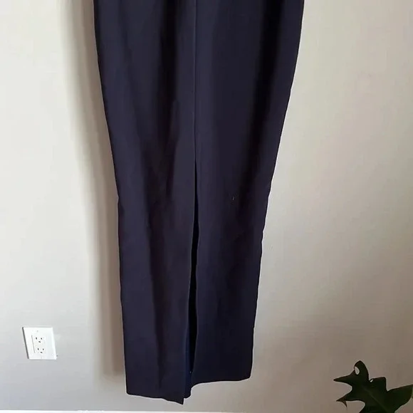 Likely Leslie Strappy V-Neck Front-Slit Gown - Picture 5 of 10